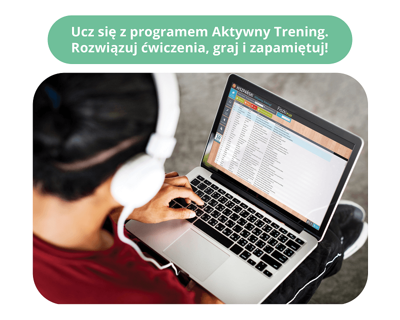 Fiszki PLUS - Ucz się z programem Aktywny Trening. Rozwiązuj ćwiczenia, graj i zapamiętuj!